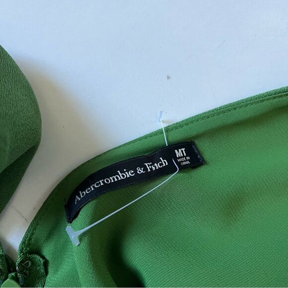 Abercrombie & Fitch Green Midi Dress - Picture 8 of 10